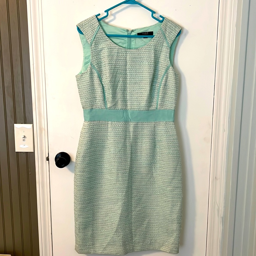 Blue Alex Marie Dress, Size 8